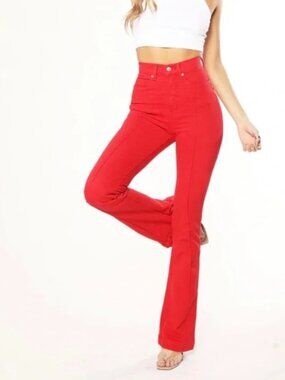 NEW REVICE Jeans AVALON / Roses back cut Jeans Size 27